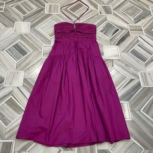 Cotton Ulla Johnson halter neck midi dress